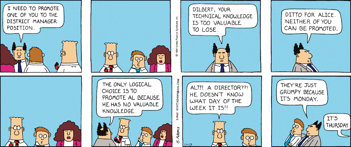 Dilbert Cartoon